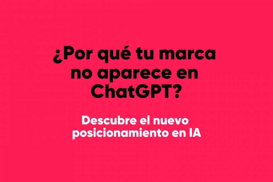 Posicionamiento en IA